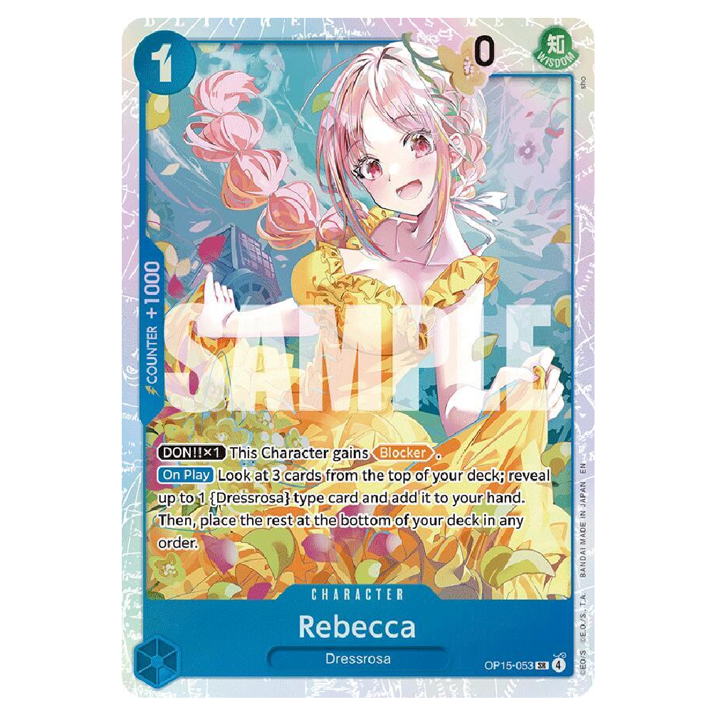 Rebecca - OP15-053 - SR - 1st Edition