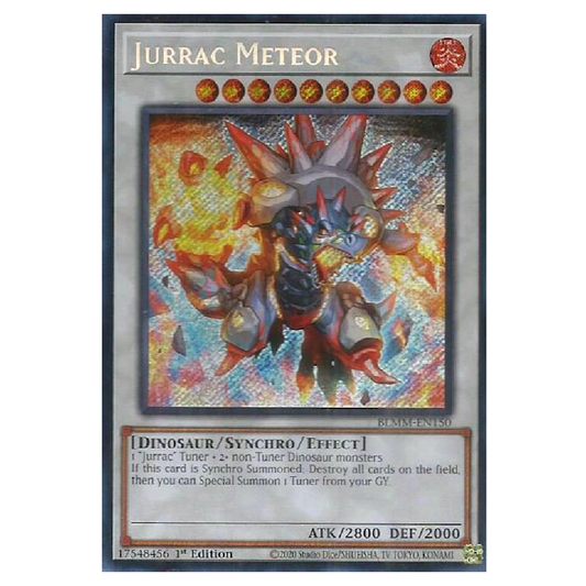 Jurrac Meteor - BLMM-EN150 - Secret Rare - 1st Edition