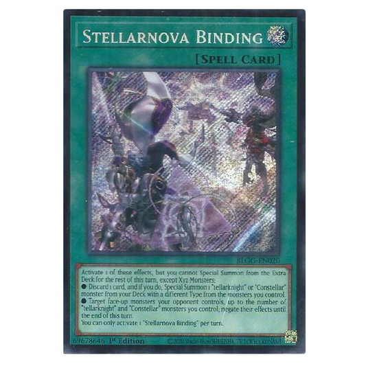 Stellarnova Binding - BLGG-EN020 - Secret Rare - 1st Edition