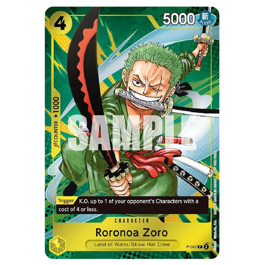 Roronoa Zoro (Event Pack Vol.3) - P-042 - Promo - 1st Edition