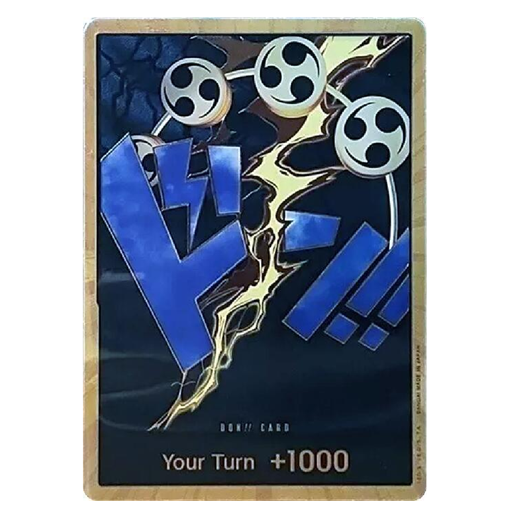 DON!! Card (Enel) - PRB-01 - GOLD - 1st Edition