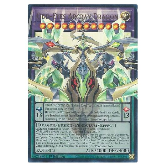 Odd-Eyes Arcray Dragon (Overframe) - RA05-EN145 - Ultra Rare - 1st Edition