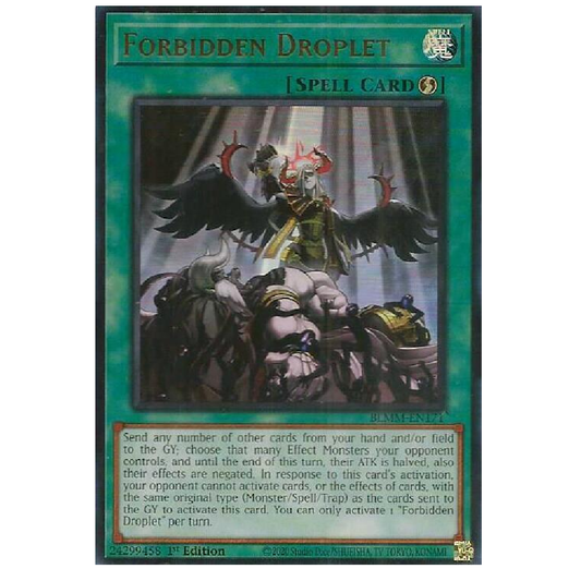Forbidden Droplet - BLMM-EN173 - Ultra Rare - 1st Edition