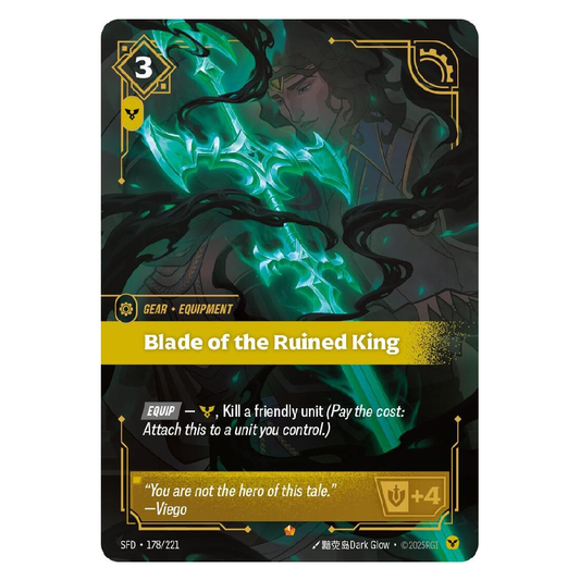 Blade of the Ruined King - SFD 178/221 - Epic - 1st Edition