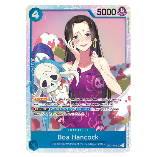 Boa Hancock - OP01-078 - SR - 1st Edition