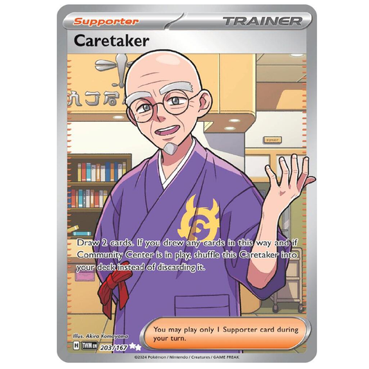 Caretaker - TWM 203/167 - Ultra Rare - 1st Edition