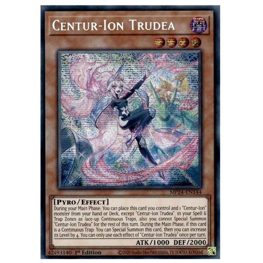 Centur-Ion Trudea - MP24-EN144 - Prismatic Secret Rare - 1st Edition