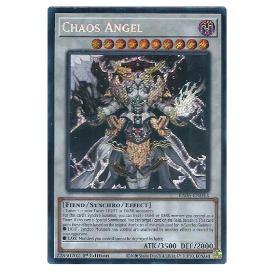 Chaos Angel - RA05-EN043 - Secret Rare - 1st Edition