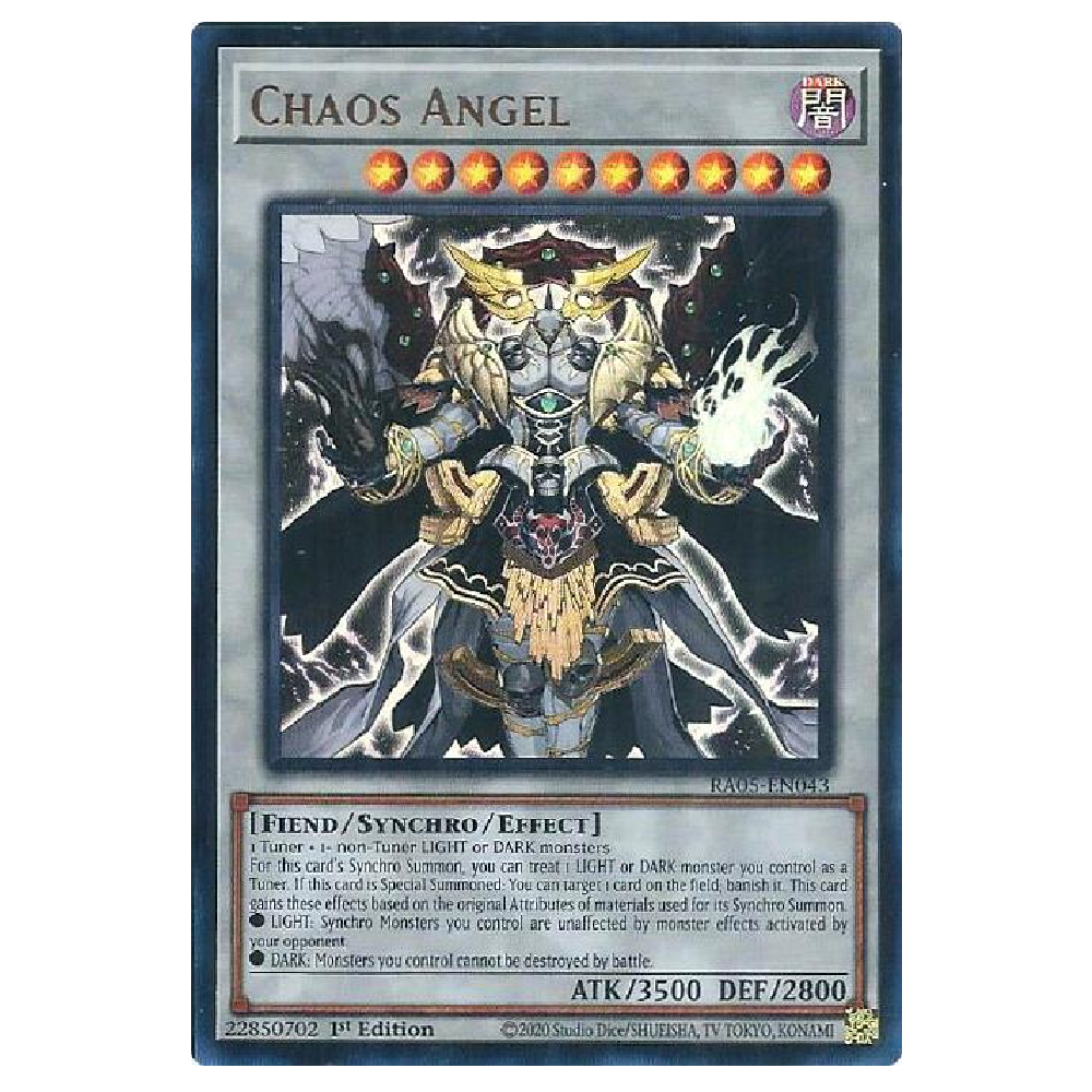 Chaos Angel - RA05-EN043 - Ultra Rare - 1st Edition