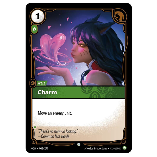Charm (Foil) - OGN 043/298 - Common - 1st Edition