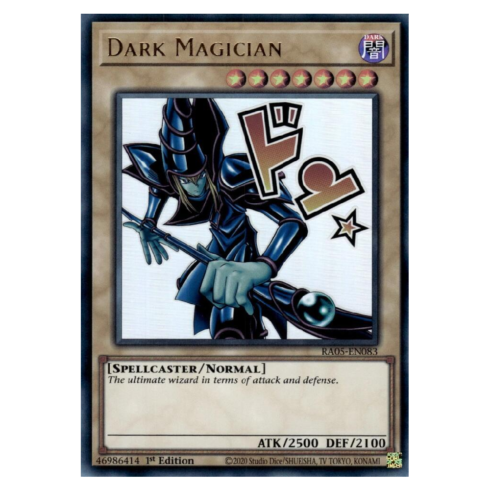 Dark Magician (Stamp) - RA05-EN083 - Ultra Rare - 1st Edition