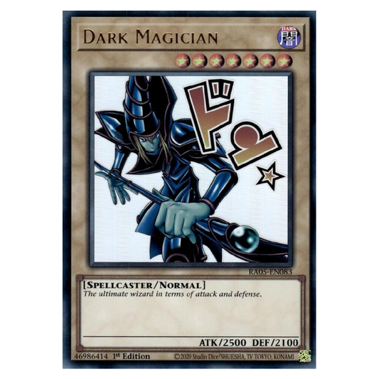 Dark Magician (Stamp) - RA05-EN083 - Ultra Rare - 1st Edition