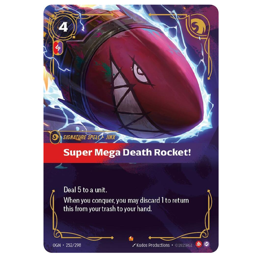 Super Mega Death Rocket! - OGN 252/298 - Epic - 1st Edition