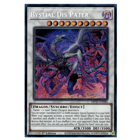 Bystial Dis Pater - MP24-EN084 - Prismatic Secret Rare - 1st Edition