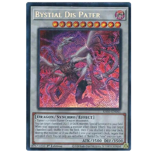 Bystial Dis Pater - RA05-EN041 - Secret Rare - 1st Edition
