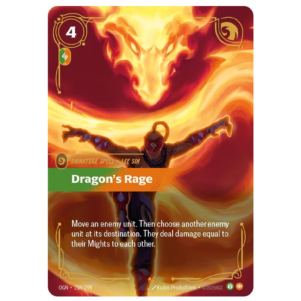 Dragon's Rage - OGN 258/298 - Epic - 1st Edition