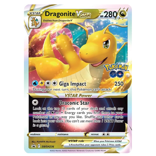Dragonite VStar - SWSH236 - Promo - 1st Edition