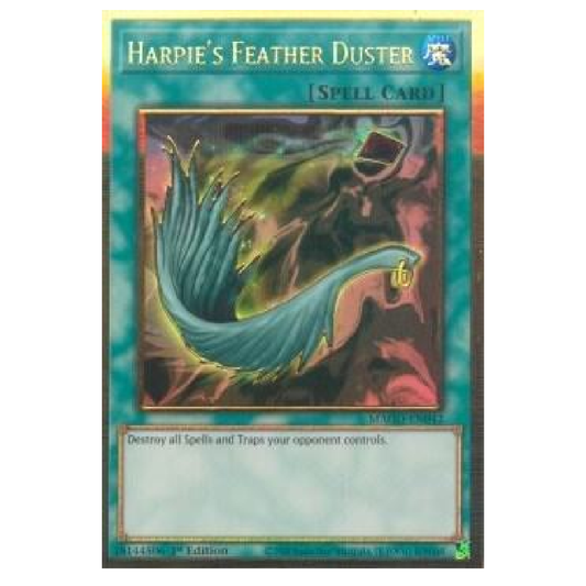 Harpie's Feather Duster - MAGO-EN042 - Premium Gold Rare - 1st Edition