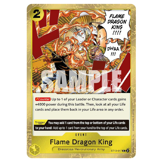 Flame Dragon King - ST13-017 - C - 1st Edition