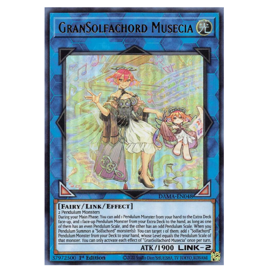 GranSolfachord Musecia - DAMA-EN048 - Ultra Rare - 1st Edition