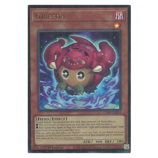 Griffoh - CORI-EN004 - Ultra Rare - 1st Edition