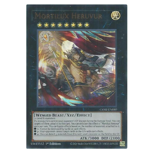 Mortilux Heruvur - CORI-EN089 - Ultra Rare - 1st Edition