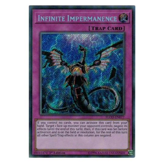Infinite Impermanence - FLOD-EN077 - Secret Rare - Unlimited Edition