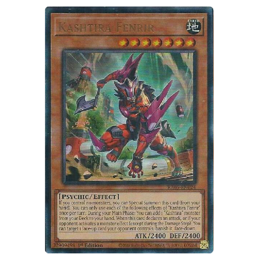 Kashtira Fenrir - RA05-EN024 - Ultimate Rare - 1st Edition