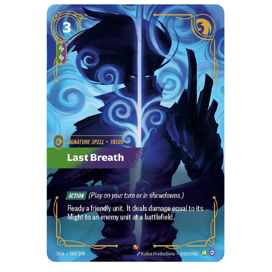 Last Breath - OGN 260/298 - Epic - 1st Edition