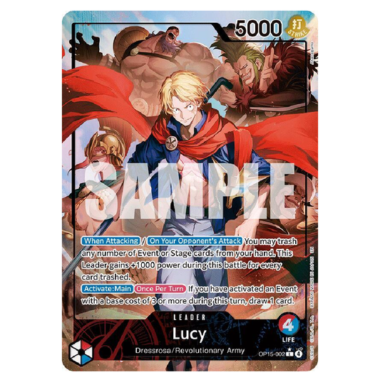 Lucy (Alt Art) - OP15-002 - L - 1st Edition
