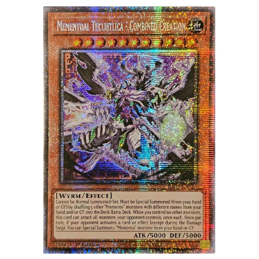Mementoal Tecuhtlica - Combined Creation - RA05-EN029 - Starlight Rare - 1st Edition