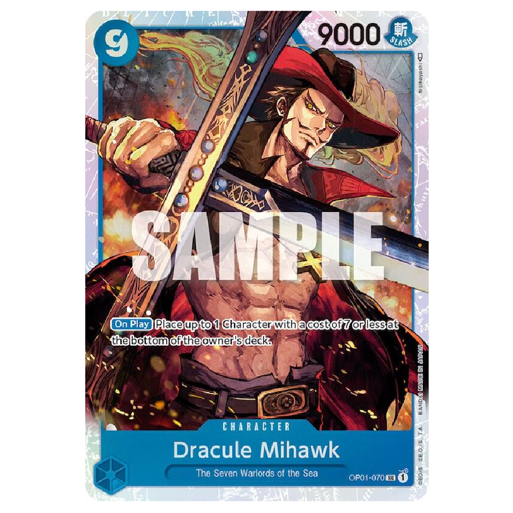 Dracule Mihawk - OP01-070 - SR - 1st Edition