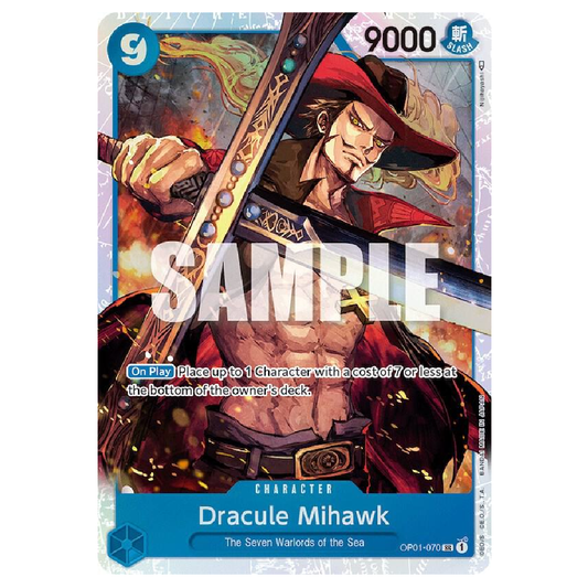 Dracule Mihawk - OP01-070 - SR - 1st Edition