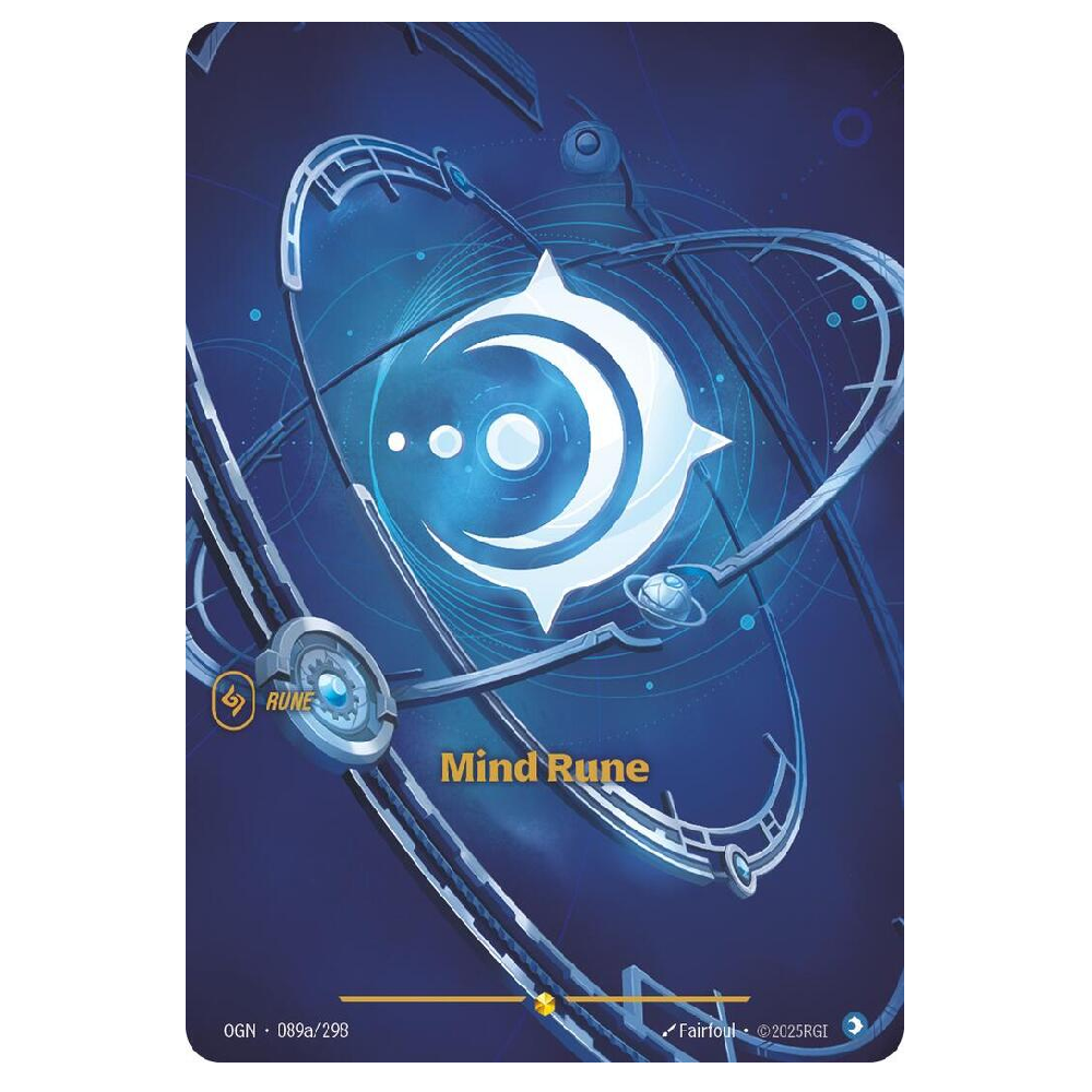 Mind Rune (Alt Art) - OGN 089a/298 - Showcase - 1st Edition