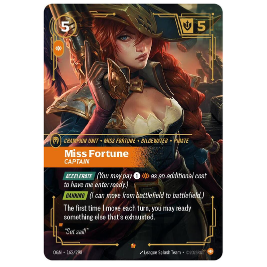 Miss Fortune Captain - OGN 162/298 - Epic - 1st Edition