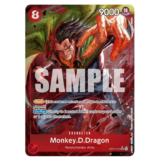 Monkey.D.Dragon (Parallel) - OP07-015 - SR - 1st Edition