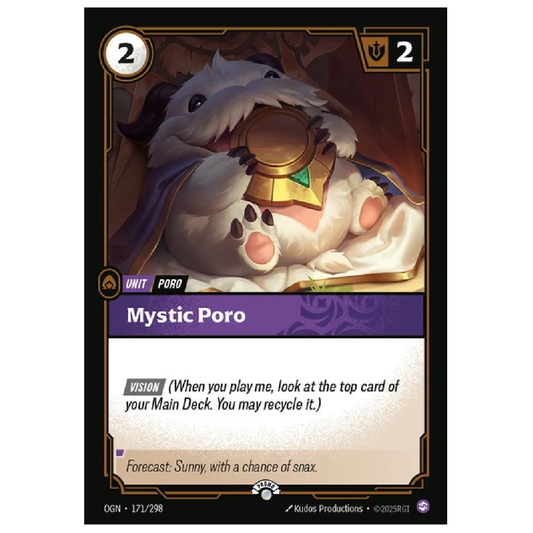 Mystic Poro - OGN 171/298 - Promo -  1st Edition
