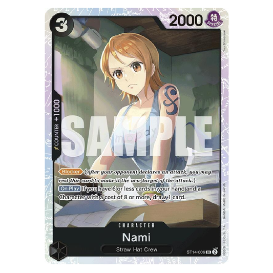 Nami - ST14-006 - SR - 1st Edition
