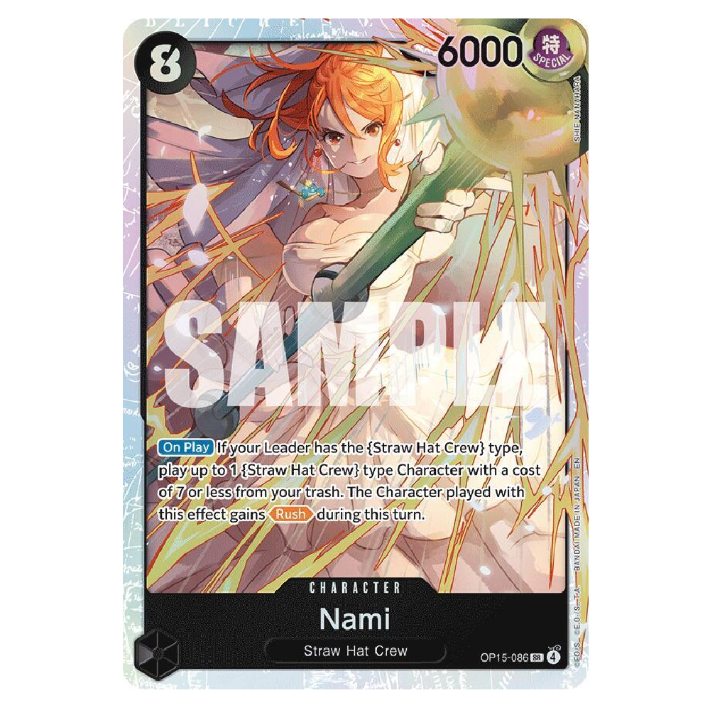 Nami - OP15-086 - SR - 1st Edition