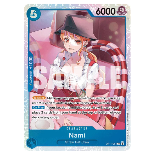 Nami - OP11-054 - SR - 1st Edition