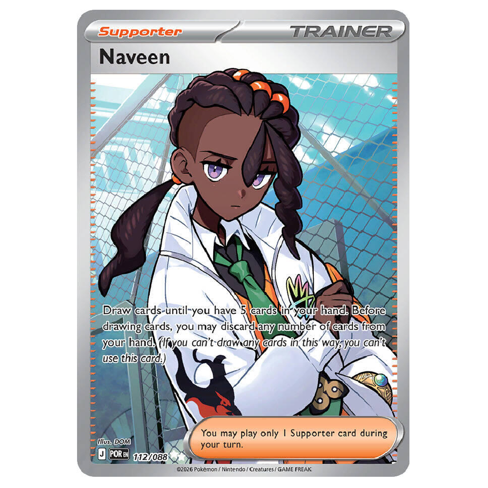 Naveen - POR 112/088 - Ultra Rare - 1st Edition