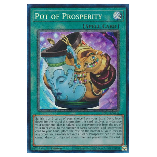 Pot of Prosperity - RA01-EN066 - Prismatic Collector's Rare - 1st Edition