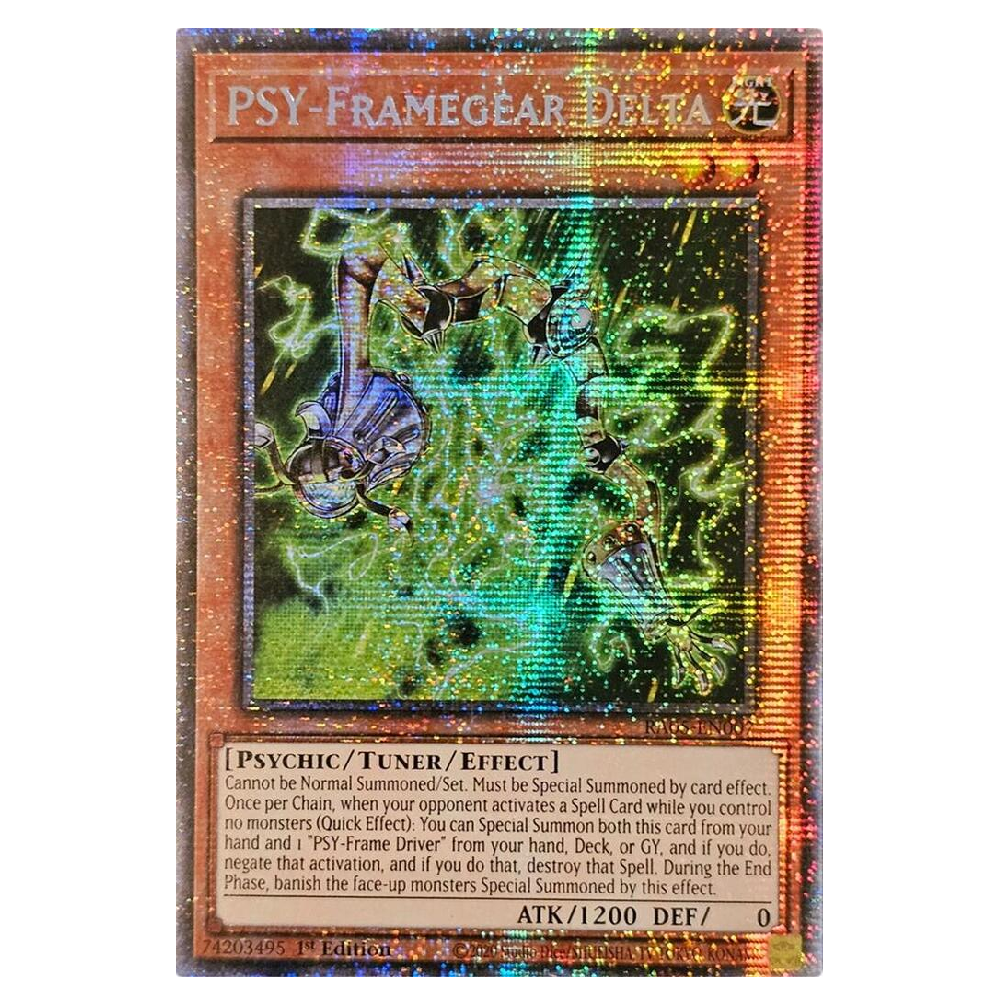 PSY-Framegear Delta - RA05-EN007 - Starlight Rare - 1st Edition