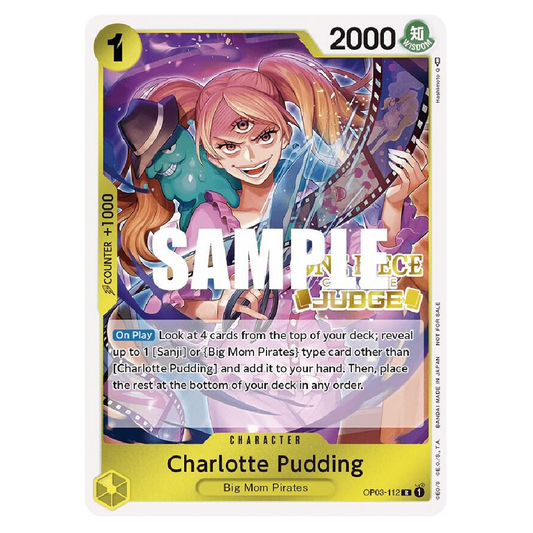 Charlotte Pudding (Judge Pack Vol.2) - OP03-112 - R - 1st Edition