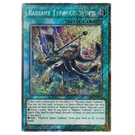 Radiant Typhoon Vision - RA05-EN075 - Platinum Secret Rare - 1st Edition