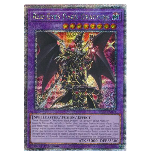 Red-Eyes Dark Dragoon - RA02-EN021 - Quarter Century Secret Rare - 1st Edition