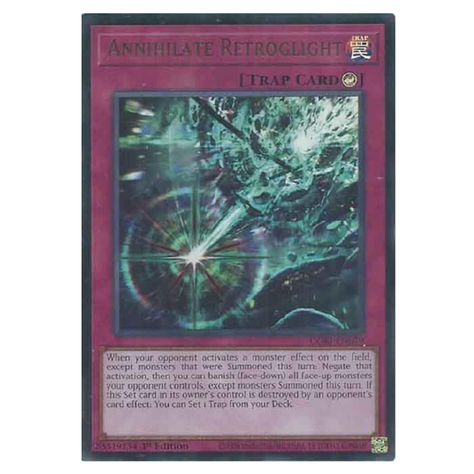 Annihilate Retrolight - CORI-EN079 - Ultra Rare - 1st Edition