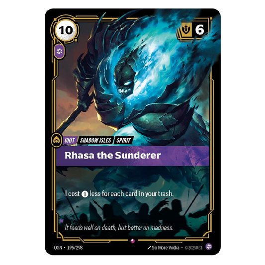 Rhasa the Sunderer - OGN 195/298 - Rare - 1st Edition