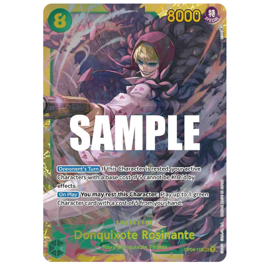 Donquixote Rosinante - OP04-119 - SEC - 1st Edition