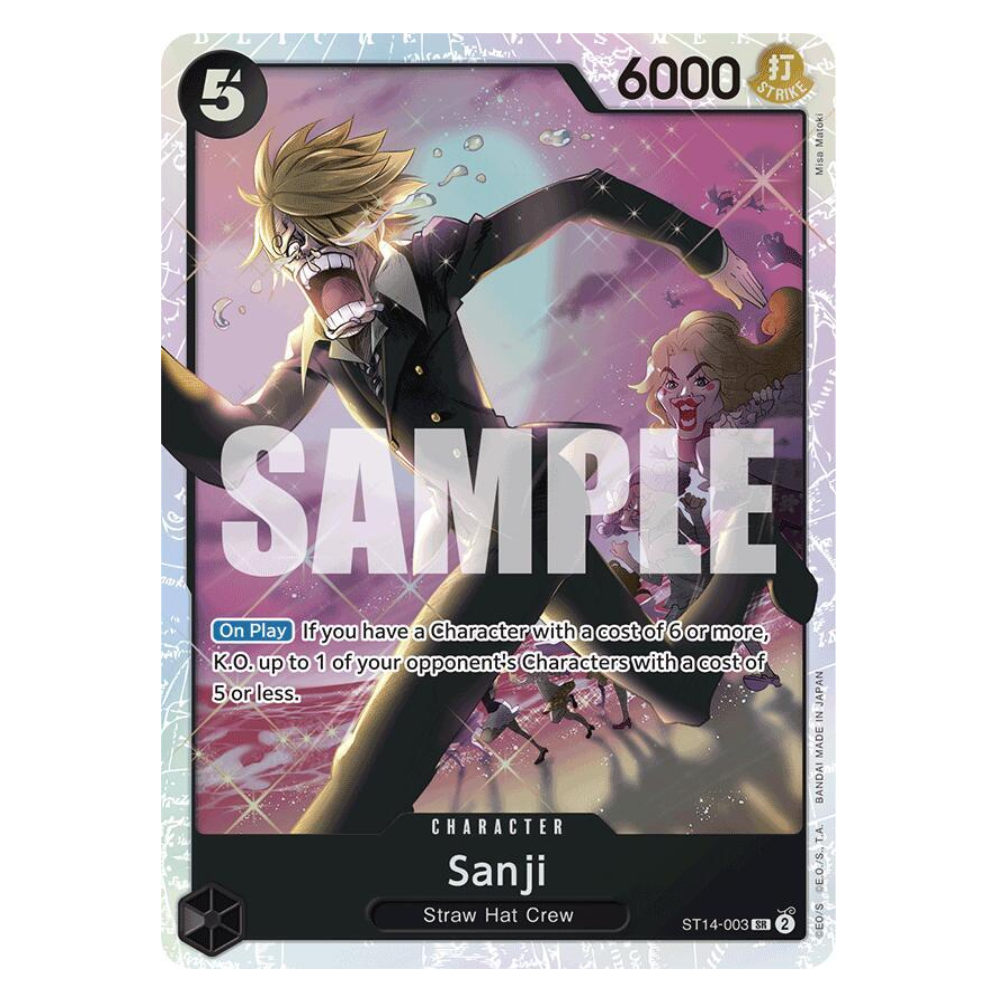 Sanji - ST14-003 - SR - 1st Edition